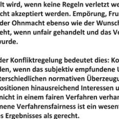 Bild zeigt einen Text zur Fairness Mediation