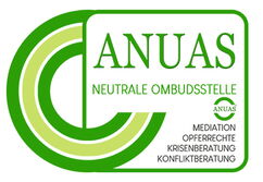 Logo ANUAS Neutrale Ombudsstelle