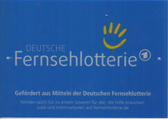 Bild zeigt das Logo der Stiftung Deutsche Fernsehlotterie