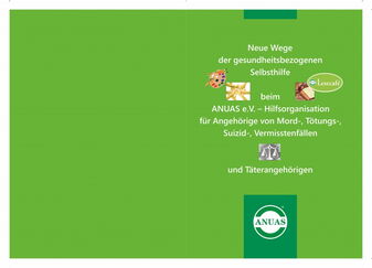 Bild zeigt Umschlag der Broschüre "Neue Wege der gesundheitsbezogenen Selbsthilfe"