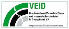Logo und Link zur Website VEID BV Verwaiste Eltern und trauernde Geschwister in Deutschland e. V.