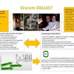 Grafik mit Textblöcken - Warum ANUAS?