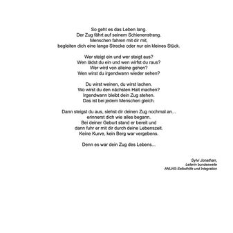 Auszug aus dem Arbeitsbuch Zug des Lebens