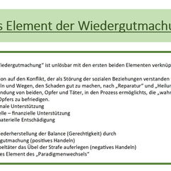 Was ist Restorative Justice? - Folie 4