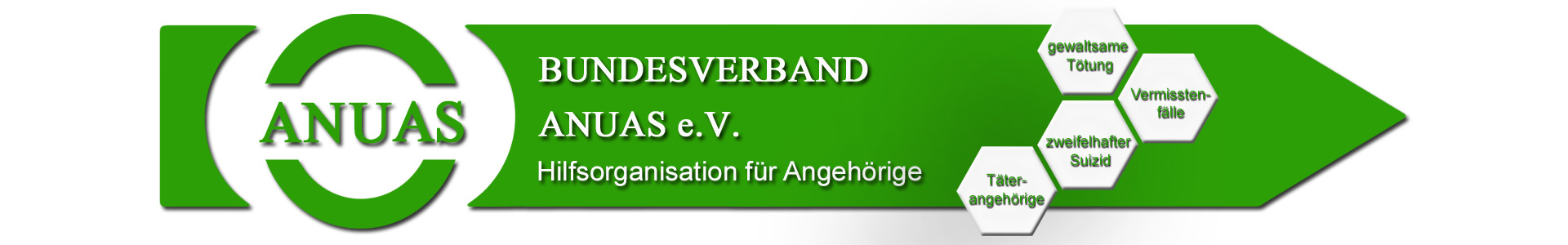 Bild zeigt das Logo des BV ANUAS e. V. Hilfsorganisation