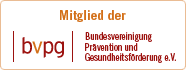 Bild zeigt das Logo Bundesvereinigung Prävention und e.V.